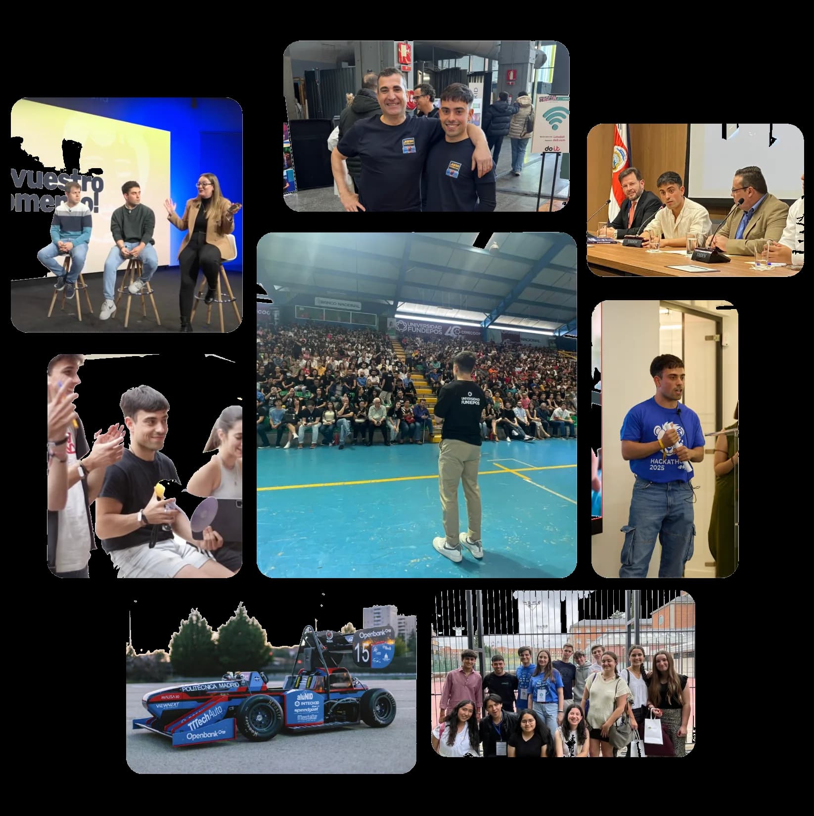 Proyectos, eventos y momentos de Iván Carrillo